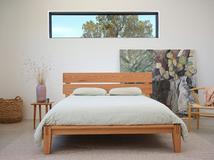The Atalaya Bed | handmade wood furniture | Clauss Wood Works