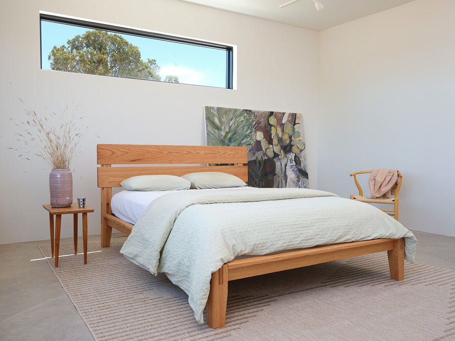 The Atalaya Bed | handmade wood furniture | Clauss Wood Works